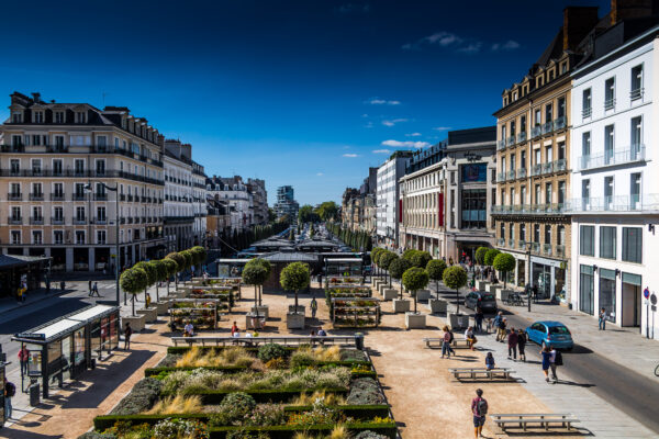 Vue du centre-ville de Rennes — Agence BTP Diagnostics Rennes